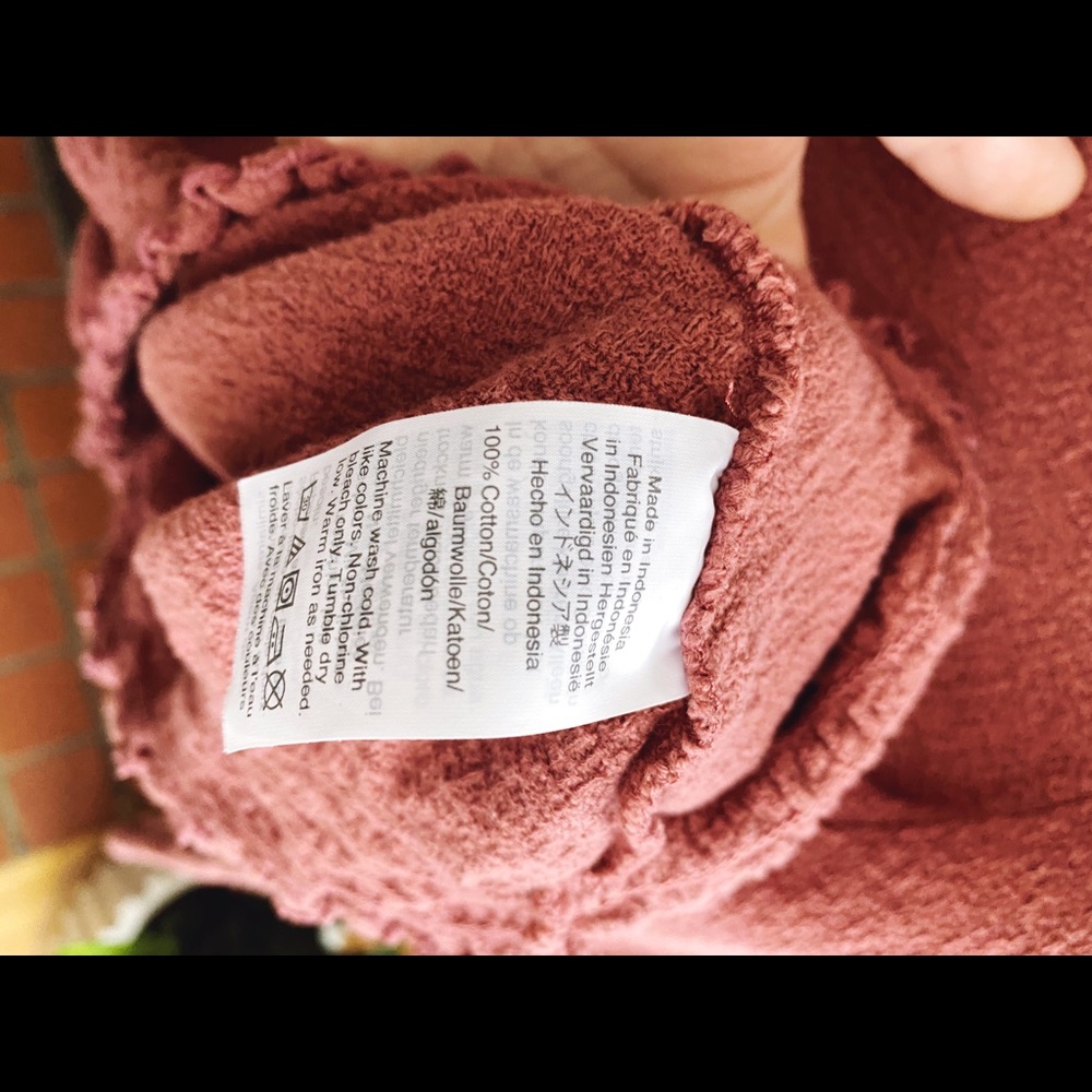MADEWELL Texture & Thread Smocked Bell-Sleeve Top - Picture 4 of 4